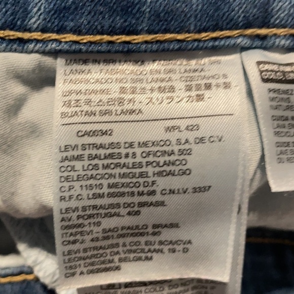 Levi’s Light Blue Leggings Jeans - Picture 6 of 7